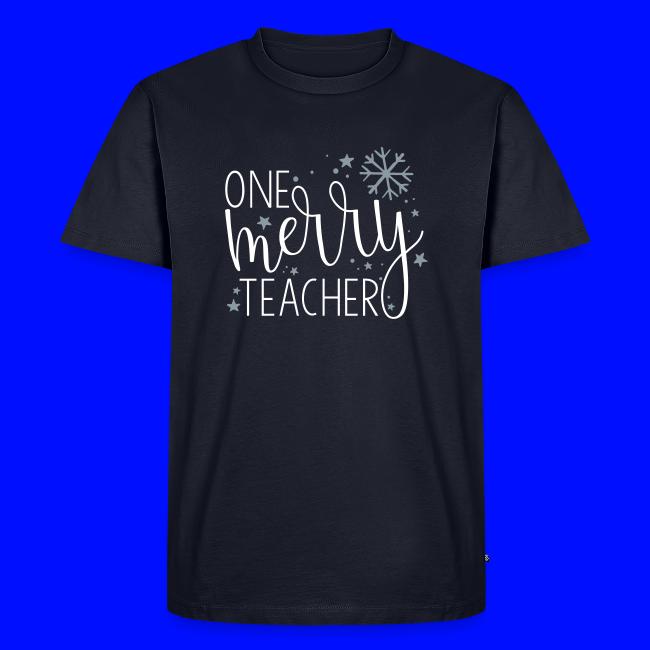 One Merry Teacher Christmas Teacher T-Shirt