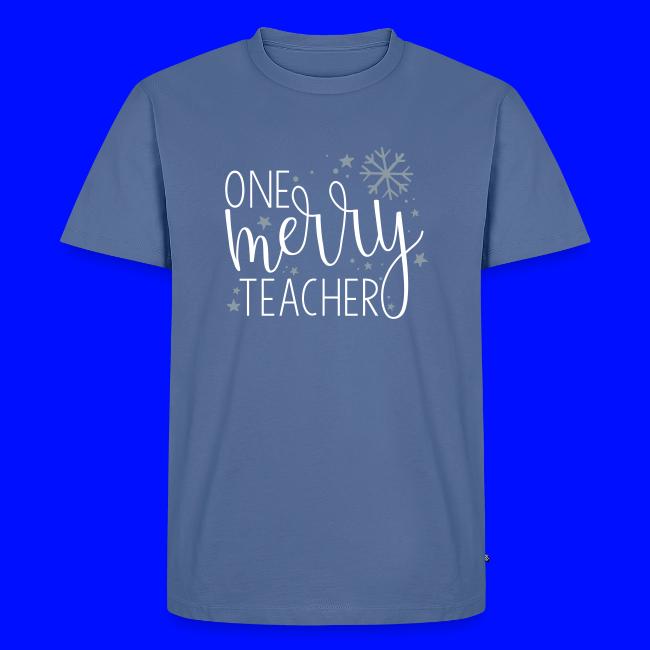 One Merry Teacher Christmas Teacher T-Shirt