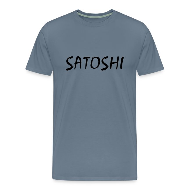 Satoshi only name stroke btc founder nakamoto