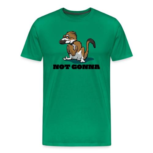 Raptor Not Gonna Killdeer Version - Men's Premium T-Shirt
