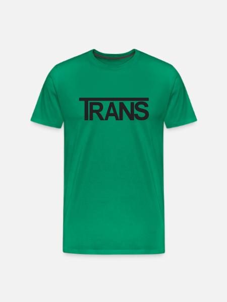 TRANS Design - Men's Premium T-Shirt - kelly green