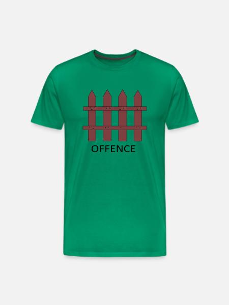 fence - Men's Premium T-Shirt - kelly green