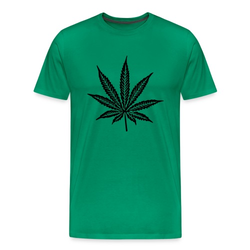 Big Pot Leaf - Men's Premium T-Shirt