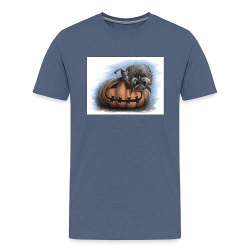 Halloween Owl - Men's Premium T-Shirt