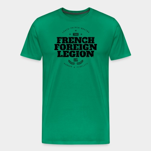 The French Foreign Legion - Black - Men's Premium T-Shirt