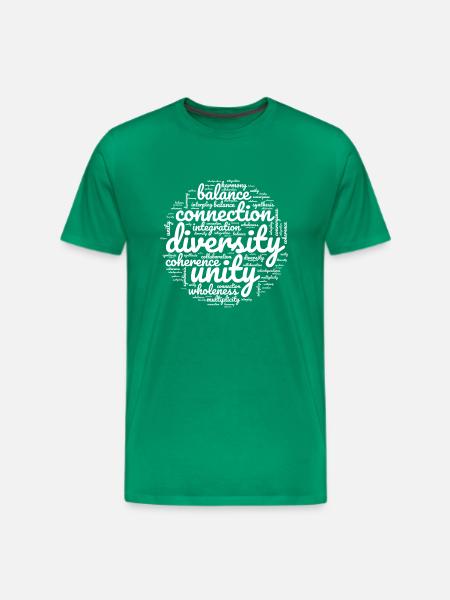 Celebrate Diversity - Men's Premium T-Shirt - kelly green