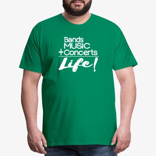 Music is Life - Men's Premium T-Shirt
