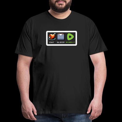 Eat Sleep Rumble merch - Men's Premium T-Shirt