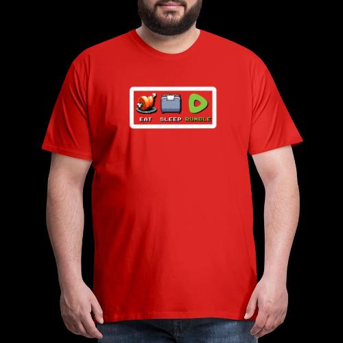 Eat Sleep Rumble merch - Men's Premium T-Shirt