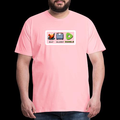 Eat Sleep Rumble merch - Men's Premium T-Shirt