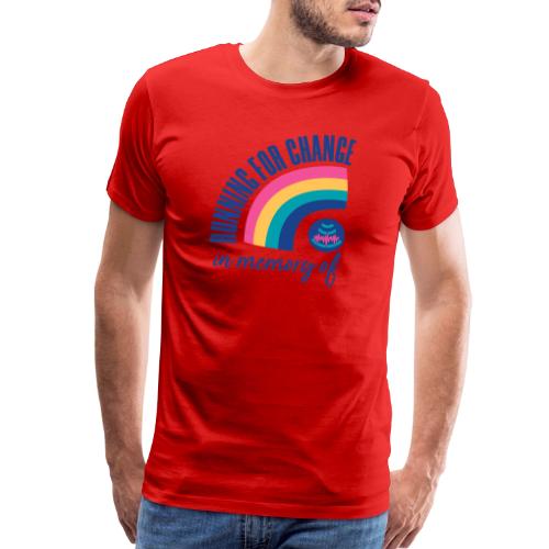 Running for change in memory of... - Men's Premium T-Shirt