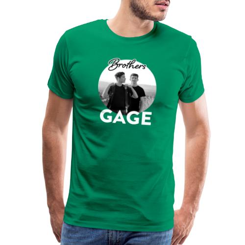 Official Brothers Gage White Design: - Men's Premium T-Shirt