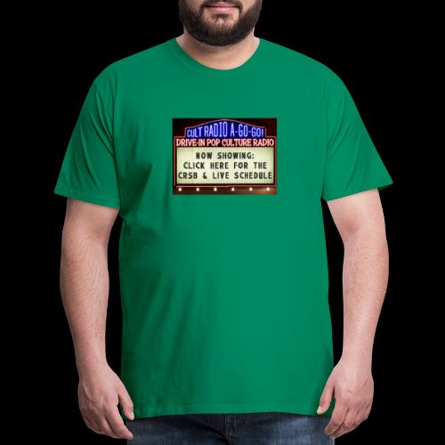 Cult Radio Marquee Now Showing - Men's Premium T-Shirt