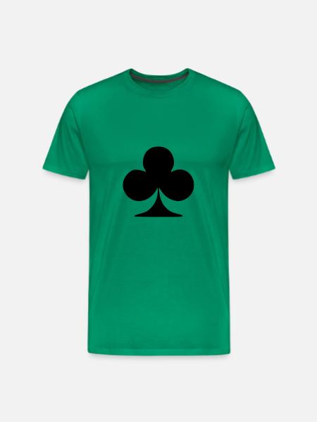 Club Card - Men's Premium T-Shirt - kelly green