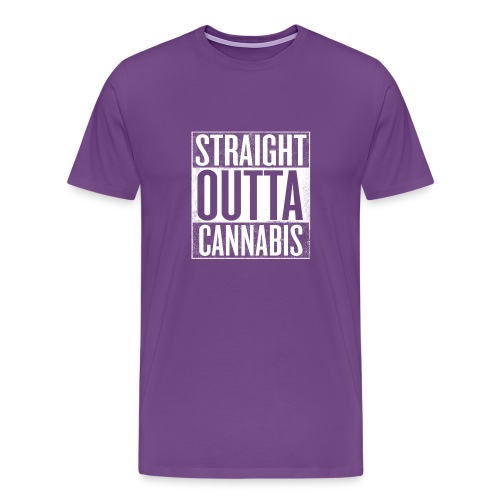 Straight Outta Cannabis™ - Men's Premium T-Shirt