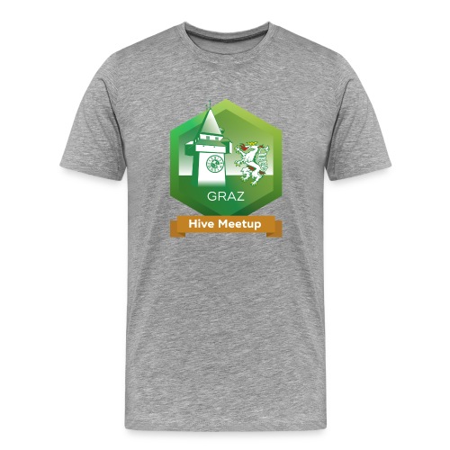 Hive Meetup Graz - Men's Premium T-Shirt