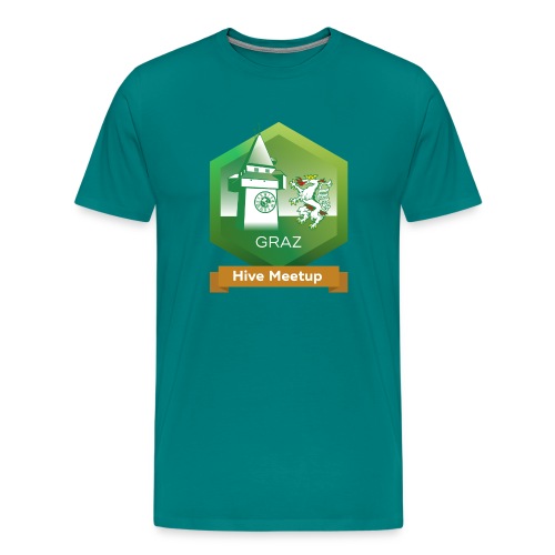 Hive Meetup Graz - Men's Premium T-Shirt