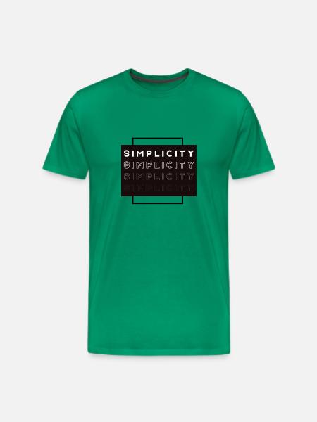 Simplicity - Men's Premium T-Shirt - kelly green