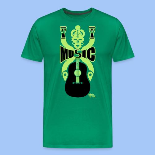 music - Men's Premium T-Shirt