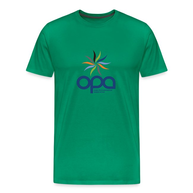 t-shirt à manches courtes avec logo couleur OPA