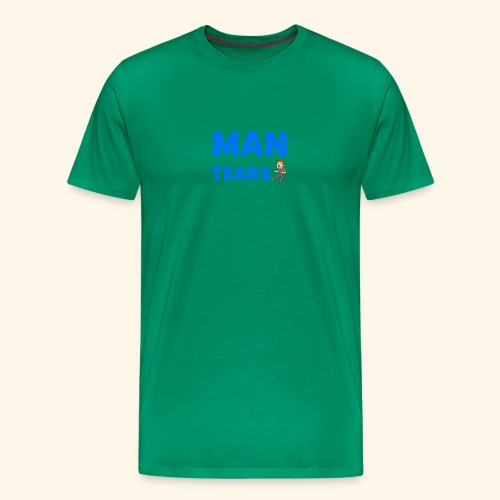 Man Tears Mug - Men's Premium T-Shirt