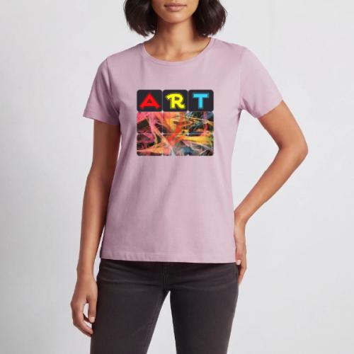 Chaotic Threads of Art - Women's Premium T-Shirt