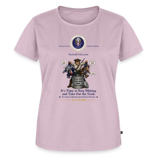 Stop Whining (front print only with Seal) - Women's Premium T-Shirt