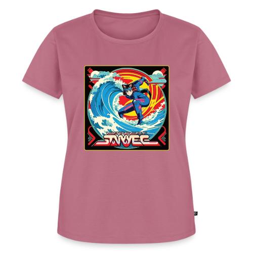 Anime Wavecat Surfer - Women's Premium T-Shirt