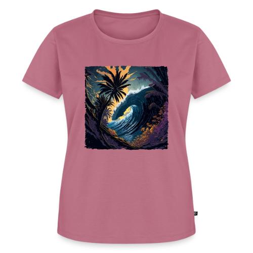 Moonlight Jungle Wave - Women's Premium T-Shirt