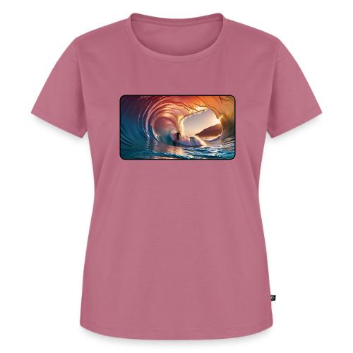 Biggest Barrel Wave - Women's Premium T-Shirt