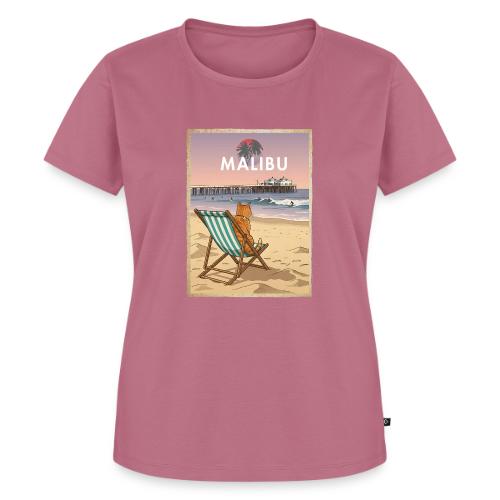 Malibu Beach cat - Women's Premium T-Shirt