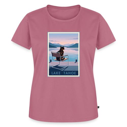 Lake Tahoe Cat - Women's Premium T-Shirt