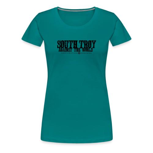 RO South Troy Against the World Broken Dark - Women's Premium T-Shirt