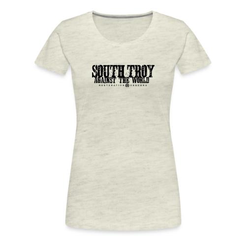 RO South Troy Against the World Broken Dark - Women's Premium T-Shirt