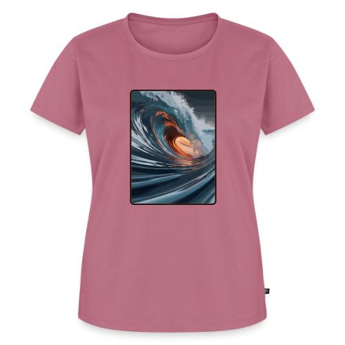 Copper Light Wave - Women's Premium T-Shirt