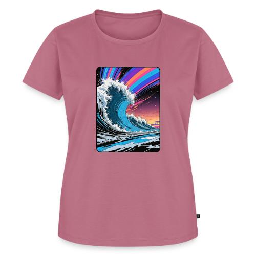 Rainbow Sky Dream Wave - Women's Premium T-Shirt