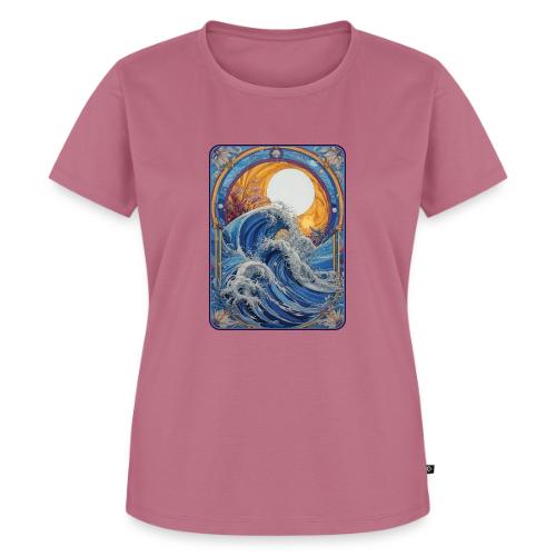 Art Nouveau Wave - Women's Premium T-Shirt