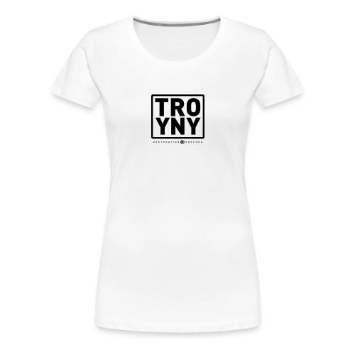 TROY NY Cube - Women's Premium T-Shirt
