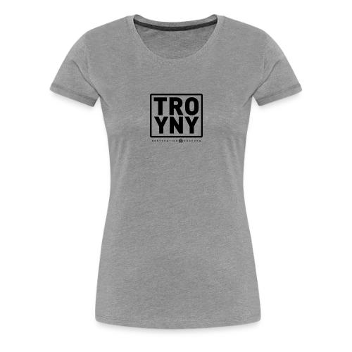 TROY NY Cube - Women's Premium T-Shirt