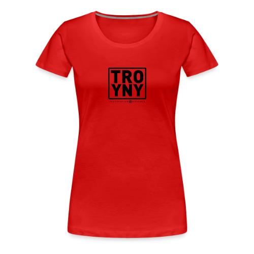 TROY NY Cube - Women's Premium T-Shirt