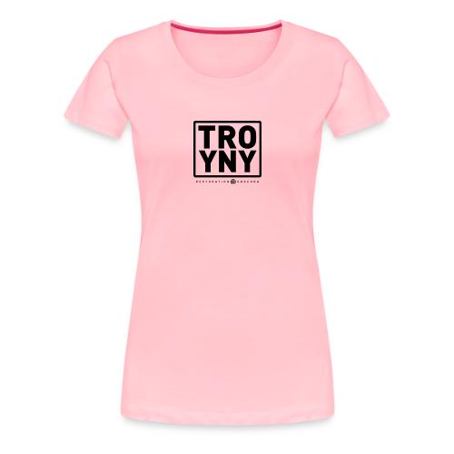 TROY NY Cube - Women's Premium T-Shirt