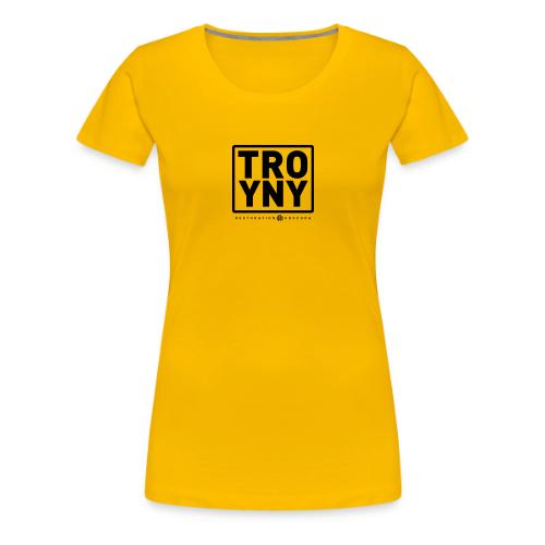 TROY NY Cube - Women's Premium T-Shirt