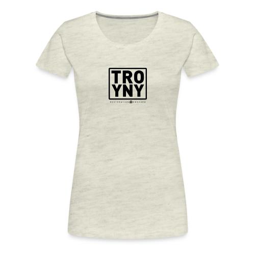TROY NY Cube - Women's Premium T-Shirt