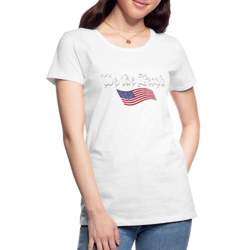 We the People Have Had Enough (with US flag) - Women's Premium T-Shirt