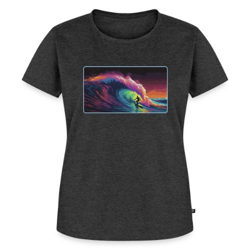 Rainbow Lava Ride - Women's Premium T-Shirt