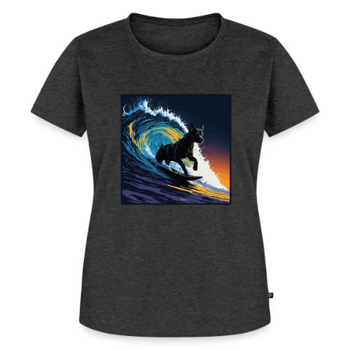 Black Dog Dawn Patrol - Women's Premium T-Shirt