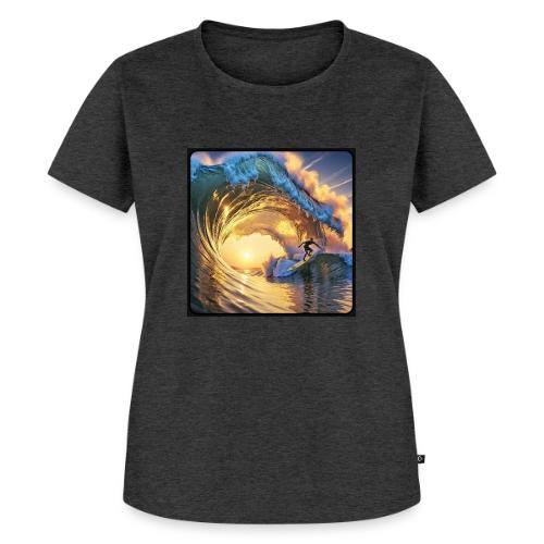 Morning Gold Full-Pipe Wave - Women's Premium T-Shirt