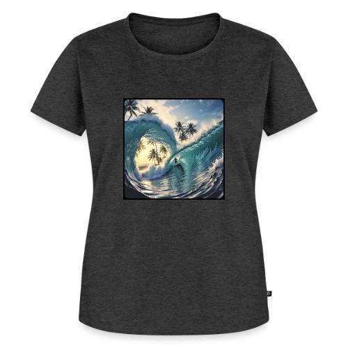 Double-Barrel Wave - Women's Premium T-Shirt