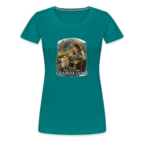 Bed Time Stories - Women's Premium T-Shirt