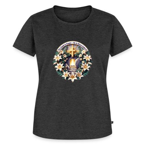 Easter The Tomb Is Empty T Shirt, Christian Gift - Women's Premium T-Shirt
